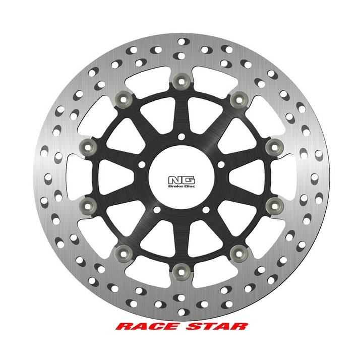Диск за мотоциклет, NG BRAKE DISC, сребрист
