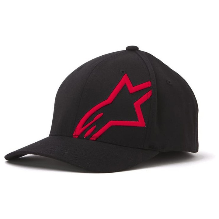 Спортна шапка Alpinestars CORP SHIFT 2, черна/червена, 2XL/3XL