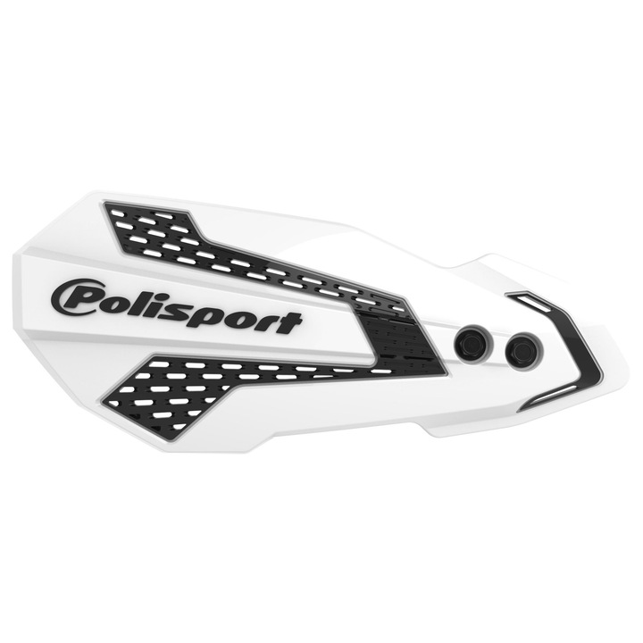Kézvédelem / Motoros kézvédő, Polisport, NAHRADIT MX FLOW WH/BK, fehér/fekete