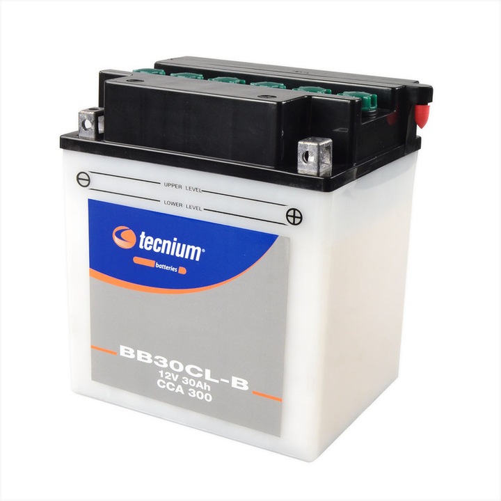 Конвенционална батерия, TECNIUM, BB30CL-B, киселина, 830553