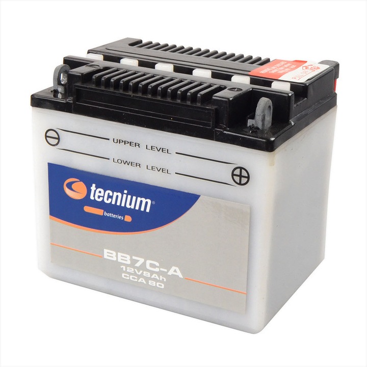 Конвенционална батерия TECNIUM BB7C-A, 12V, киселинна, 830593