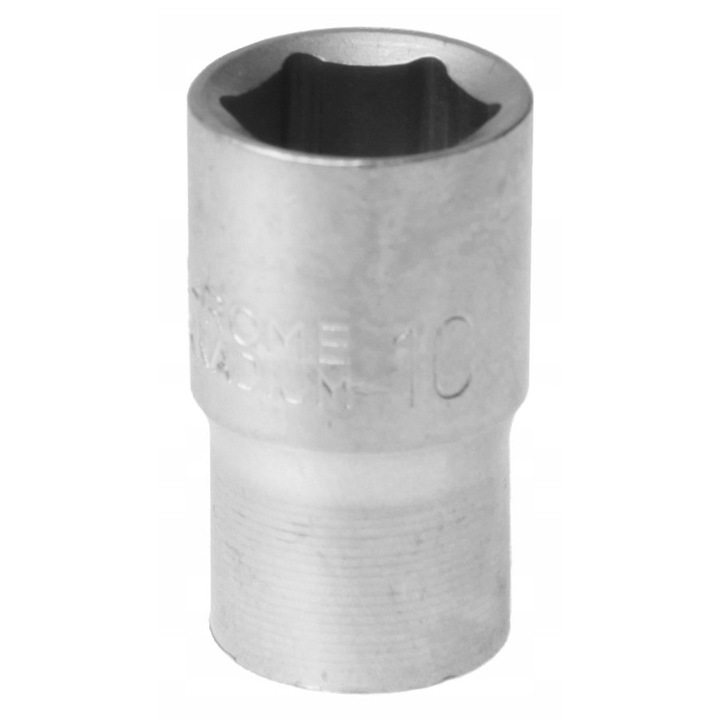 Tubulara 1/4" 6-chei 10mm CrV MJW