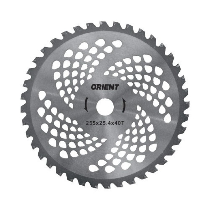 Lama Motocoasa 255*25.4*40T Silver (48*16*20), Orient RDY1261 (50)