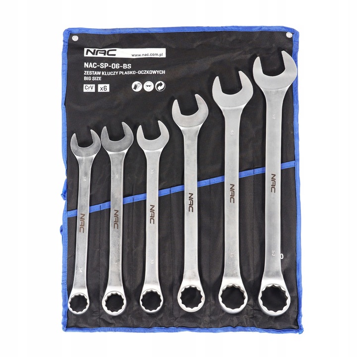 Set Chei Fixe-Inelare Mari NAC 6 Buc. 34-50 mm