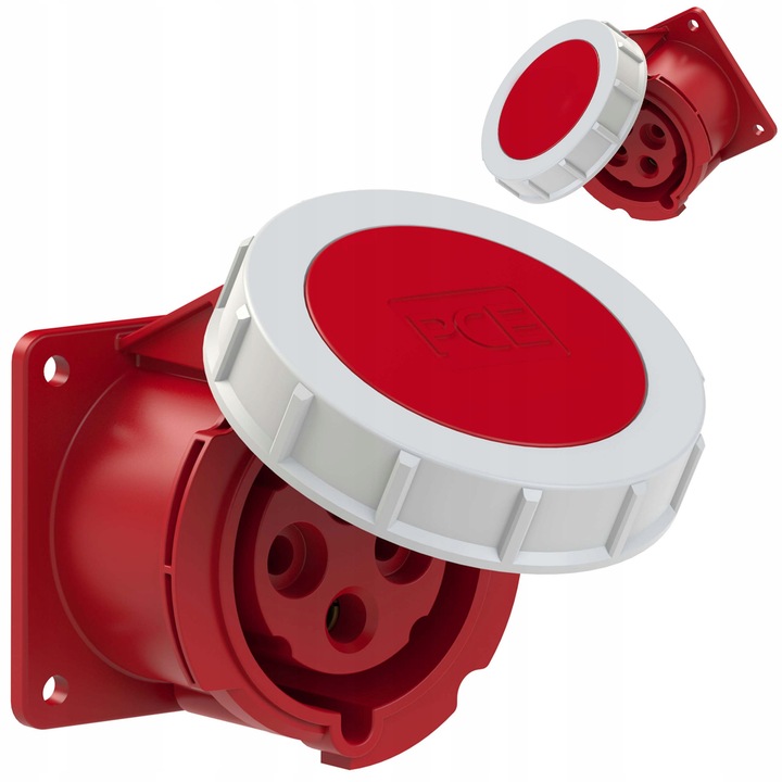 Priza Industriala Dreapta POWER TWIST 32A IP67 400V