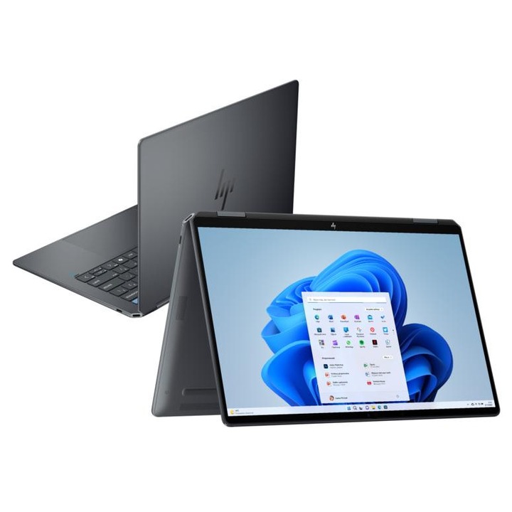 Laptop 2-in-1 HP OmniBook Ultra Flip 14-fh0012nw, 32 GB RAM, 1 TB SSD, gri, ecran 3K