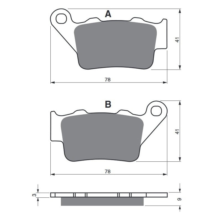 Placute de frana, GOLDFREN 023 K5, pentru sport, utilizare OFF-ROAD