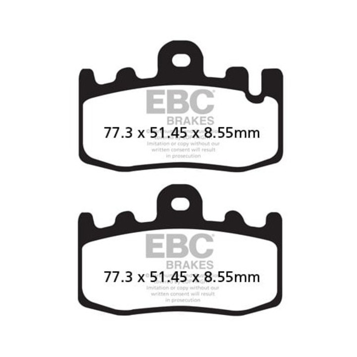 Set placute de frana, EBC, FA441HH