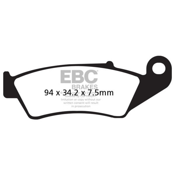 Motor fékbetétek, EBC, MXS RACE MXS185