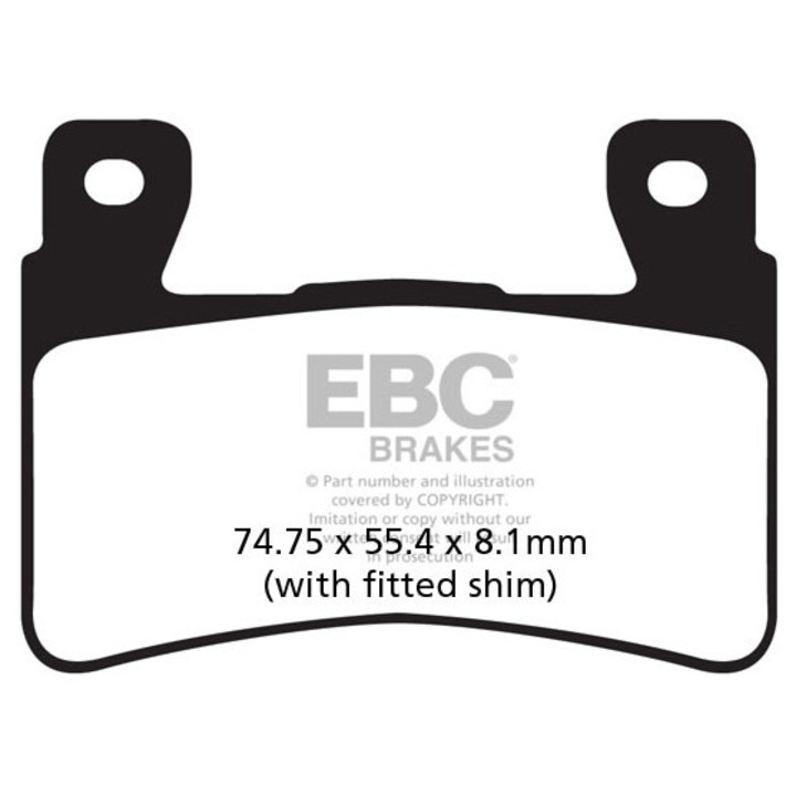 Motorfékbetétek, EBC, EPFA265HH