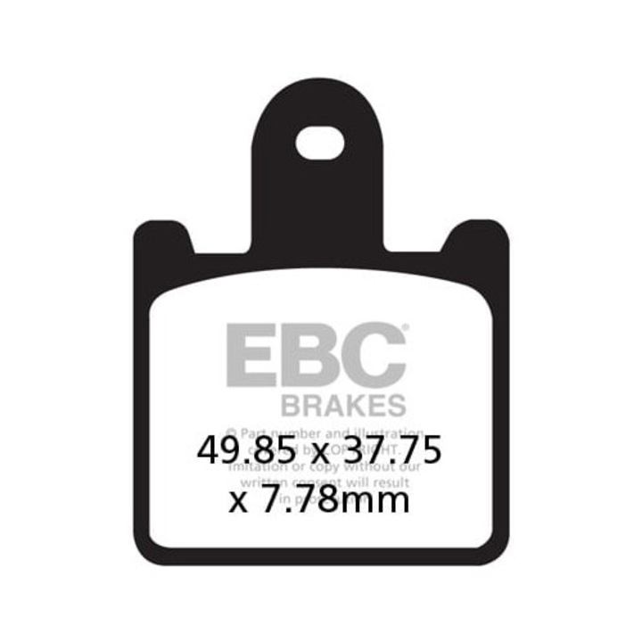Placute de frana, EBC, EPFA417/4HH