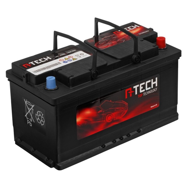 Акумулатор за кола A-TECH 95Ah, 720A, 354x175x190mm