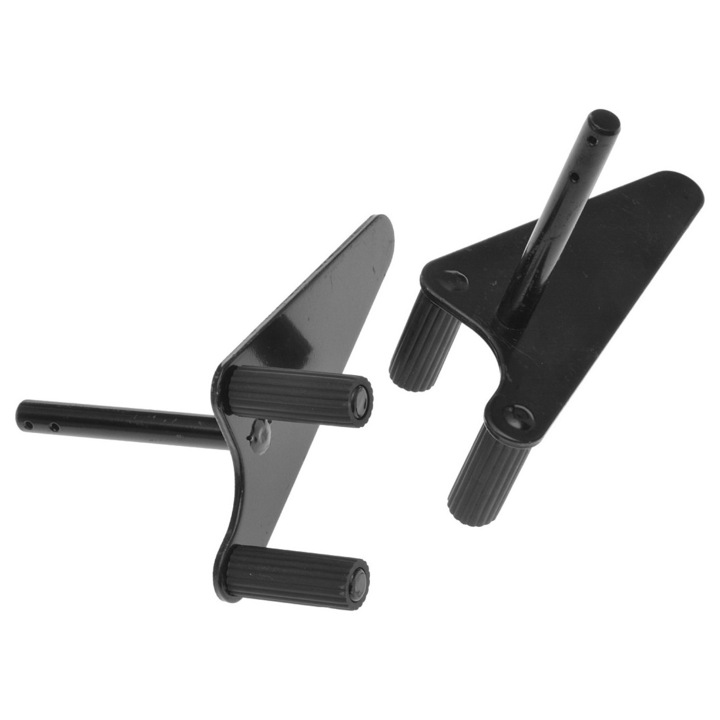 Adaptoare de rezerva pentru suporturi M002-45, Q-TECH, set, negru