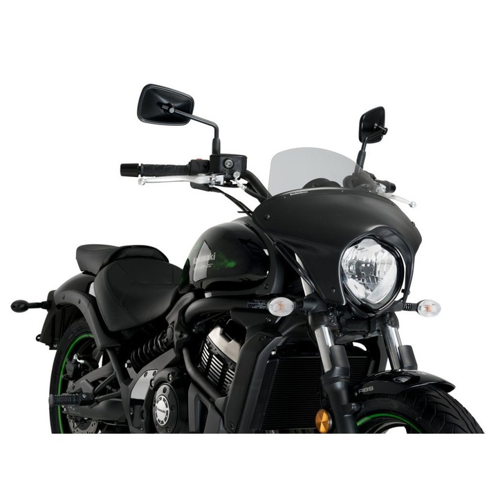 Предно стъкло Plexi PUIG BATWING SML 21076H опушено дълго 21076H