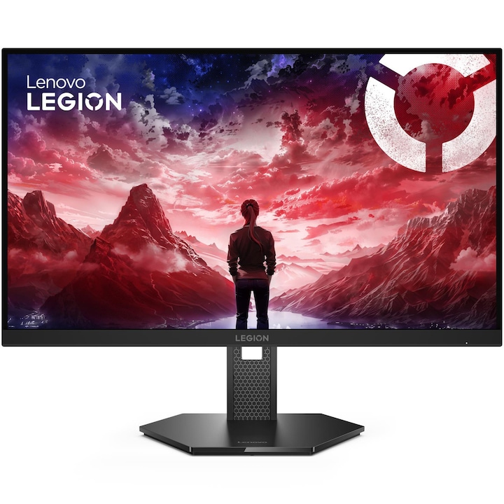 Monitor Gaming Lenovo Legion 27U-10, 27'' WLED, 0.5ms MPRT, Dual-Mode: 4K 160Hz up to FHD 320Hz, NVIDIA® G-SYNC® Compatible, AMD FreeSync™ Premium and VESA Adaptive Sync Support, Raven Black