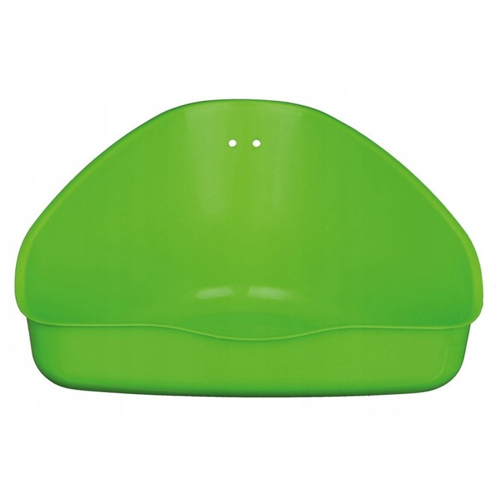 Toaleta de colt pentru rozatoare Trixie, plastic, 36x21x30cm, usor de curatat