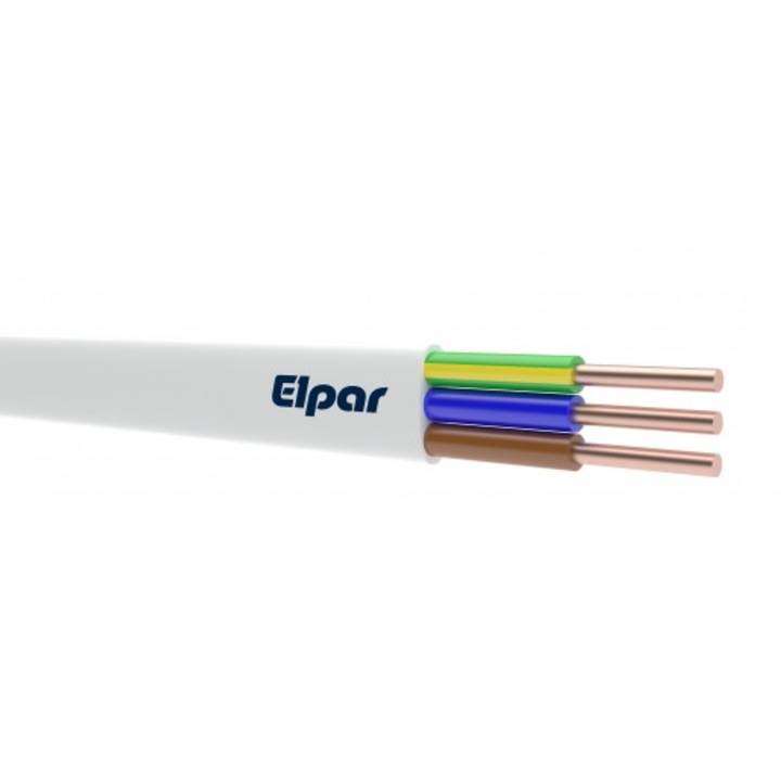 ELPAR YDYP 3x2,5mm elektromos kábel, réz, PVC szigetelésű, többszínű, 100m