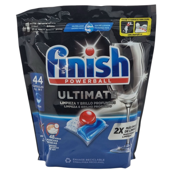 FINISH Mosogatógép Kapszula 44tabs Ultimate All in one Regular