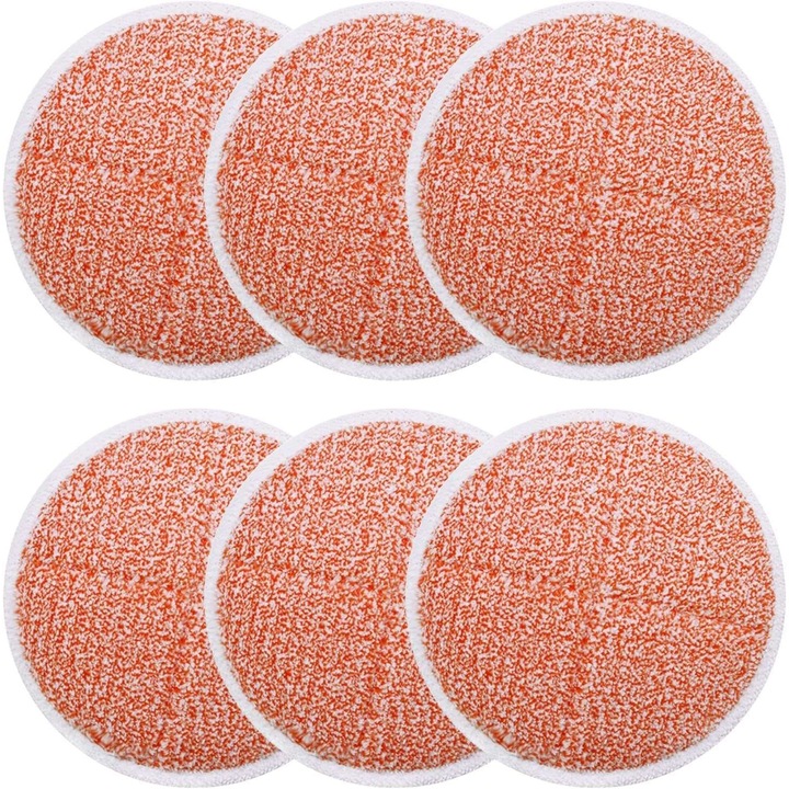 Set 6 lavete pentru mop Bissell Spinwave, portocaliu