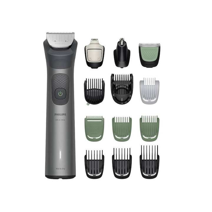 Aparat de Tuns Philips MG7921/15 Multifunctional 15 in 1 Gri