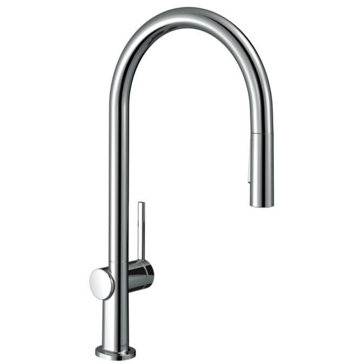 Hansgrohe Talis csaptelep, kihúzható zuhanyfejjel, sBox, króm, 76cm
