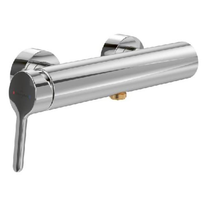 Villeroy & Boch zuhanycsaptelep, króm, fali rögzítés, méret 137x163mm