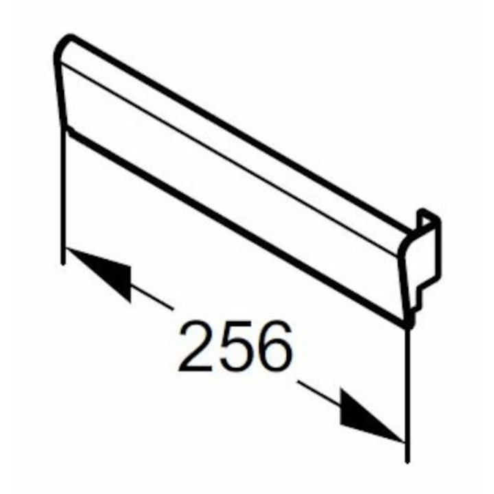 Чистачка за стъкло Huppe Select+, матово черна, 25x12см