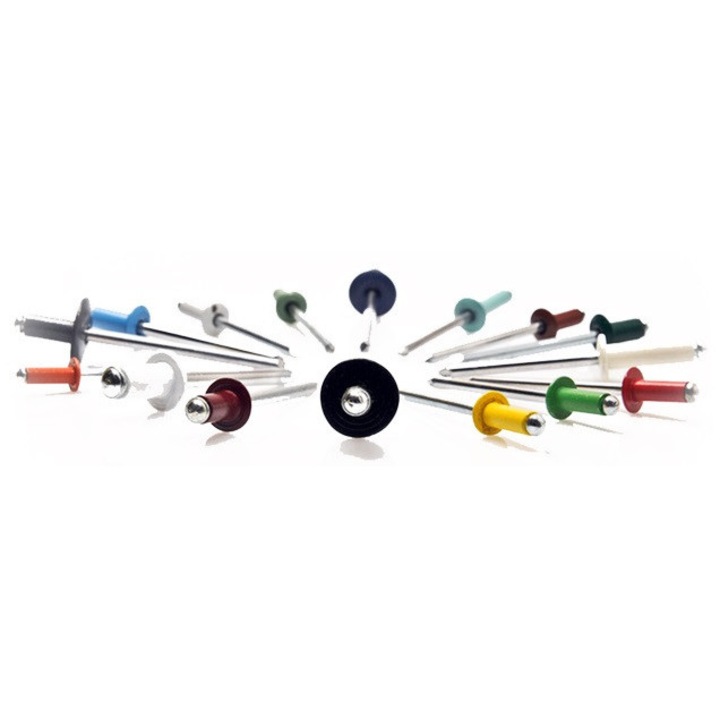 NIT ZRYWALNY UN 4.0x12mm set 1000 bucati, aluminiu-otel, RAL 3011