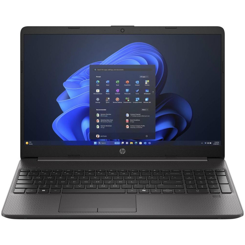 Laptop HP 250R G9 cu procesor Intel® Core™ i3-1315U pana la 4.5GHz, 15.6", Full HD, 8GB DDR4 RAM, 512GB SSD, Intel® UHD Graphics, Free DOS, Dark ash silver