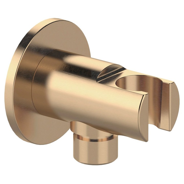 Suport dus rotund, Sapho, 60x60x70mm, auriu mat