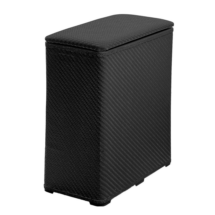 Кош за пране Gedy AMBROGIO 50x55x28 см, черен, 70 л