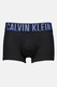 CALVIN KLEIN, Set de boxeri cu banda logo in talie - 3 perechi, Negru, Negru stins, Alb murdar, S