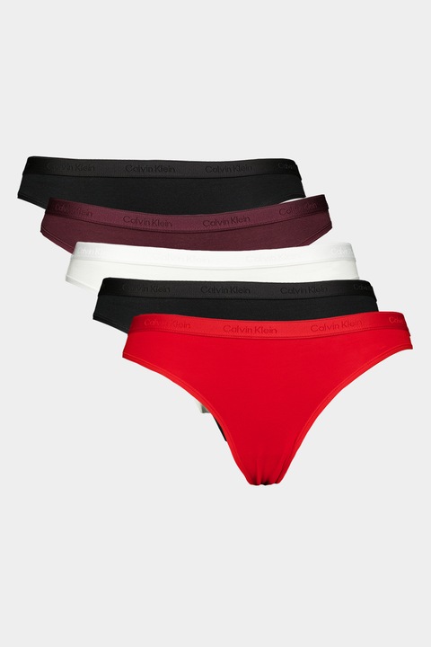 CALVIN KLEIN, Pamuttartalmú pamutbugyi szett -5 db, Többszínű