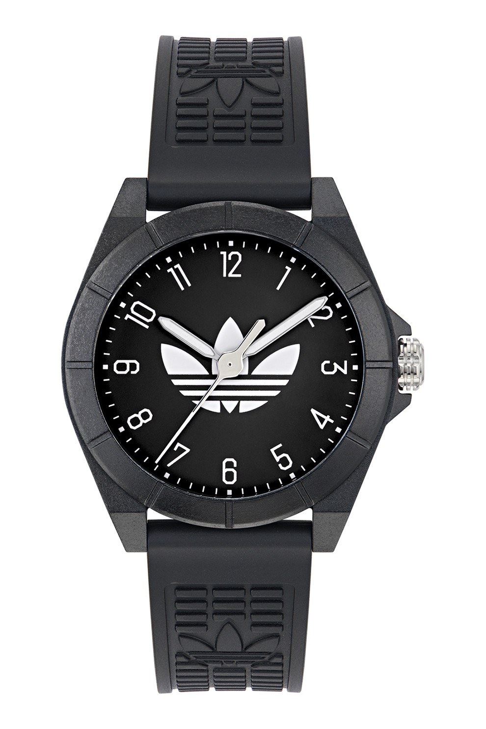 adidas, Ceas analog unisex cu curea din silicon Project Four