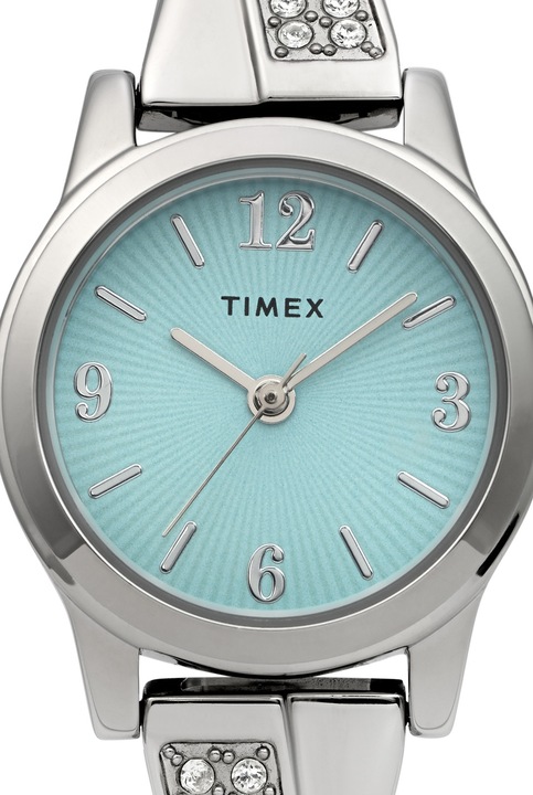Timex, Main Street kvarc karóra kristályokkal díszítve - 25 MM, Ezüstszín