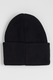 Tommy Jeans, Caciula striata cu aplicatie logo, Negru