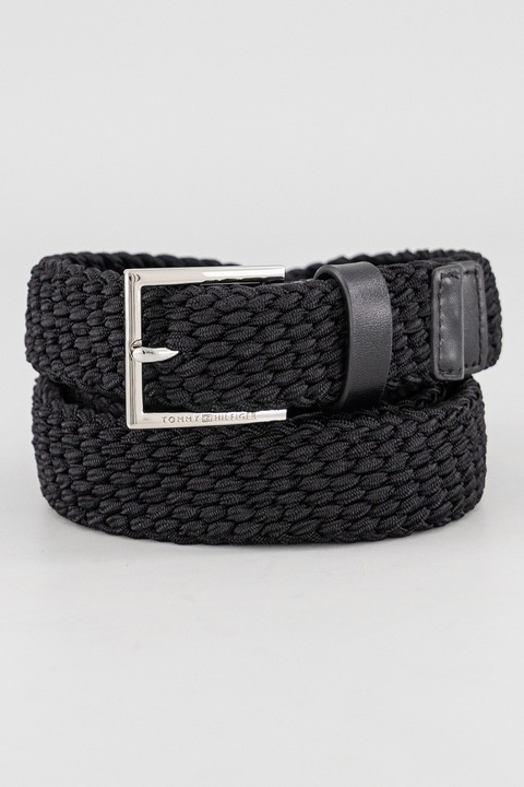 Tommy Hilfiger, Кожен колан със сплетен дизайн, 85