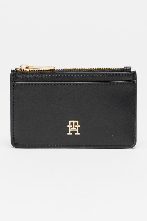 Tommy Hilfiger, Калъф за карти и ключодържател, Черен
