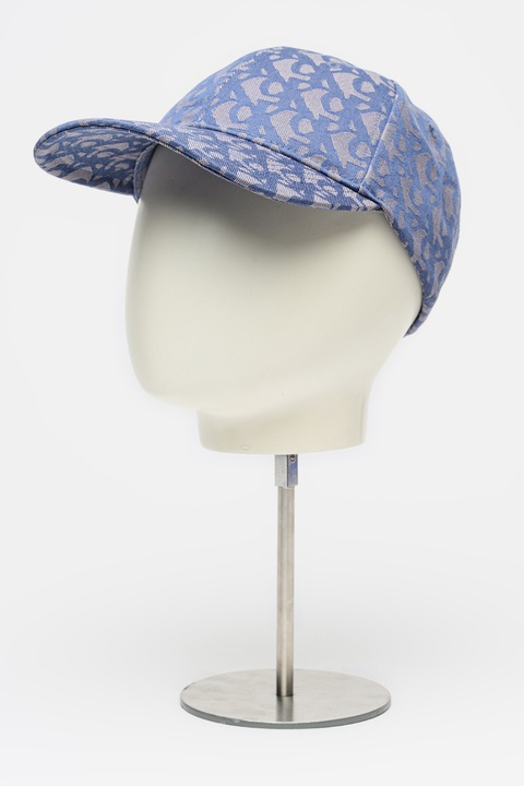 CALVIN KLEIN JEANS, Sapca cu monograma, Albastru inchis, Camel