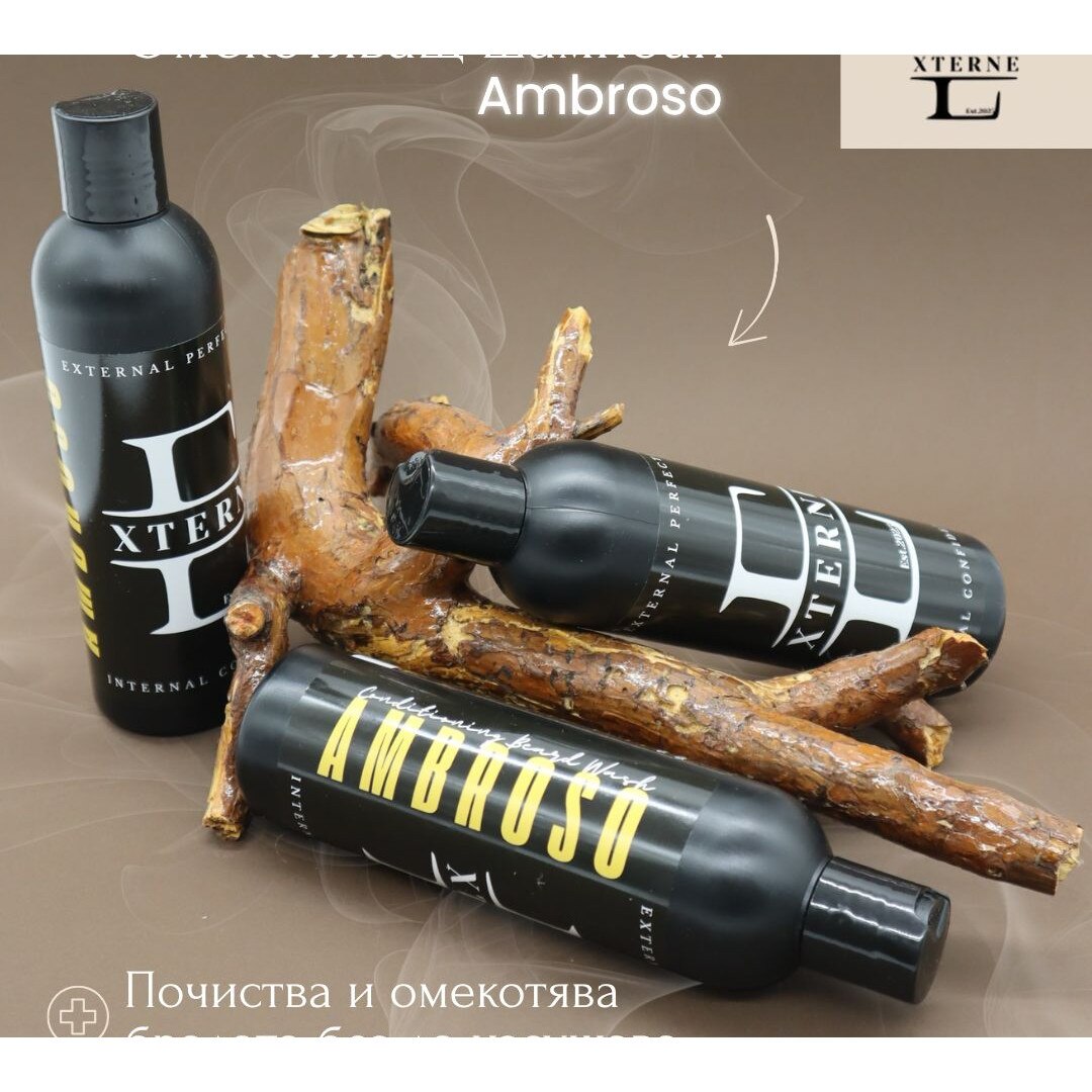 Шампоан за брада Externe AMBROSO, 250 мл - eMAG.bg