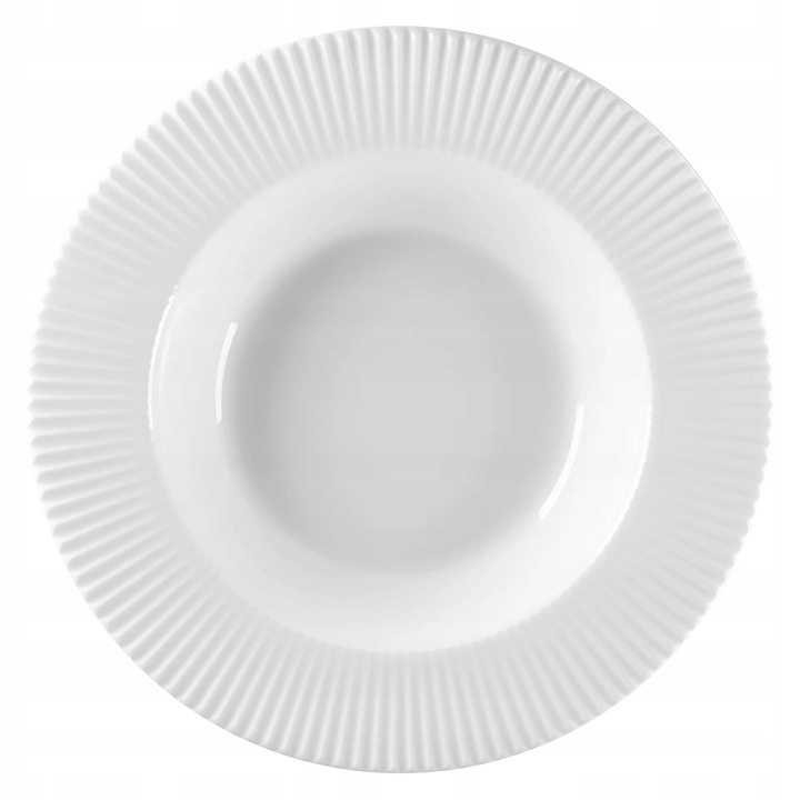 Mélytányér RAK SPECTRA, 31 cm, New Bone China porcelán, elegáns design, fehér színű