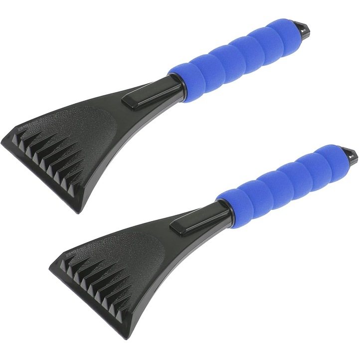 Stergatoare geam CE, set 2 bucati, antiderapant, maner moale