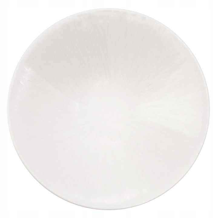 Farfurie adâncă Verlo SENSE, portelan alb cu accente gri, 21, 5 cm