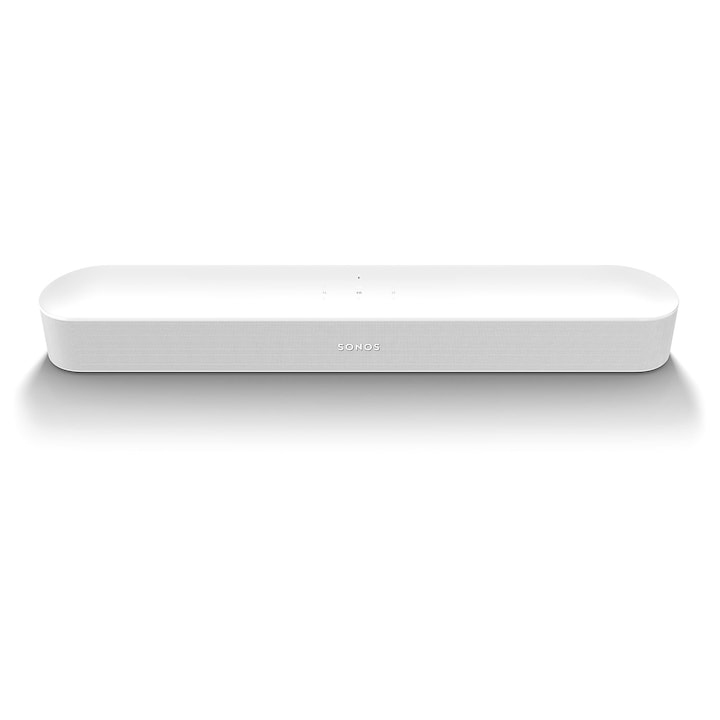 Sonos Beam Bara de Sunet Alb, Wi-Fi