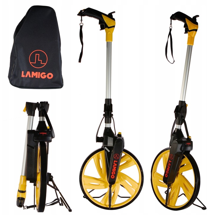 Drogometru mecanic Lamigo DM-12, 0,1m-9999m, 1,7kg, cu husa de transport