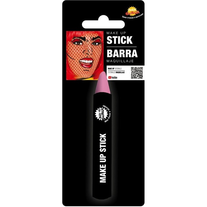 Arfesték ceruza, rózsaszín, Guirca, 1 darab, könnyen eltávolítható, 100% biztonságos