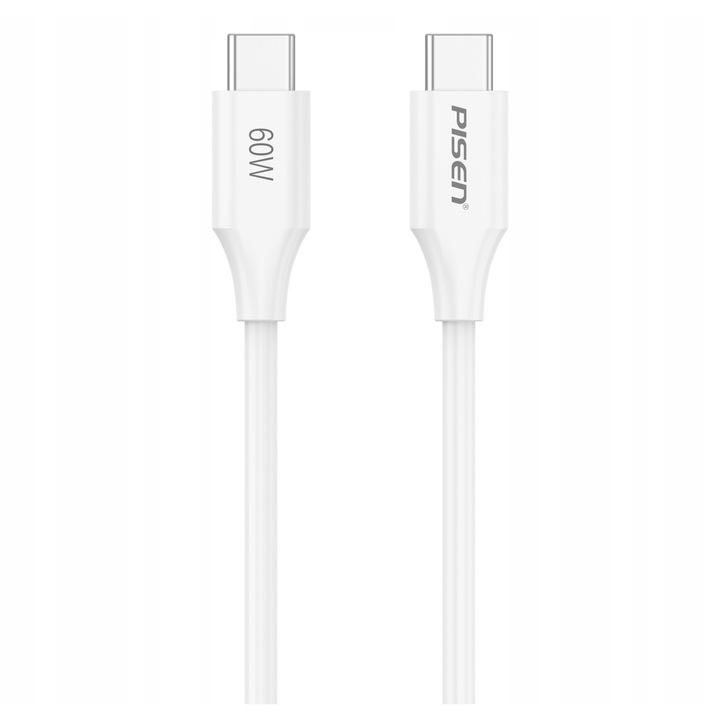 CABLU USB C INCARCARE RAPIDA USB TIP C 60W 1M PENTRU ANDROID AUTO PISEN