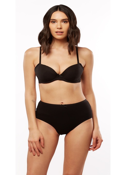 Chilot talie inalta pentru femei NF23 Uniconf, Negru