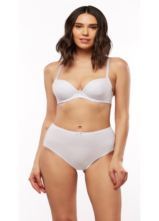 Chilot talie inalta pentru femei NF23 Uniconf, Alb