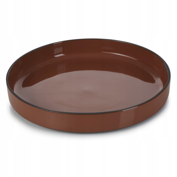 Чиния Revol Caractere 23 см, Първокласен порцелан, Канела, уникален дизайн